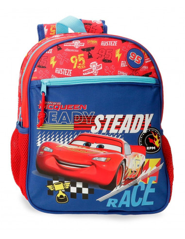 4242241 BACKPACK 33CM. CARS LETS RACE